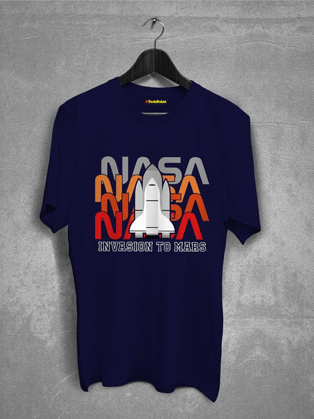 Nasa Invasion To Mars T-shirt