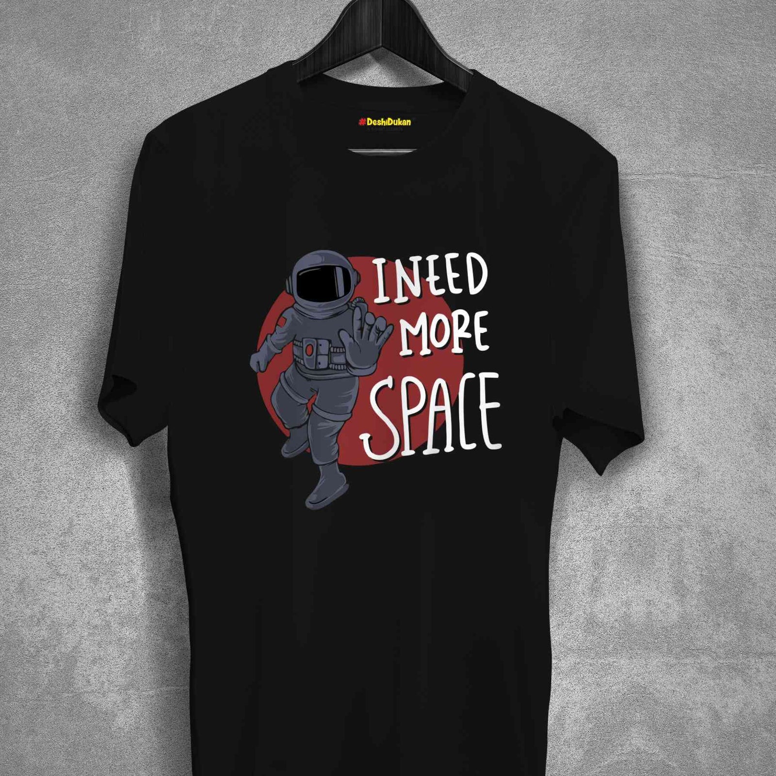 Mars with Space Suit T-shirt
