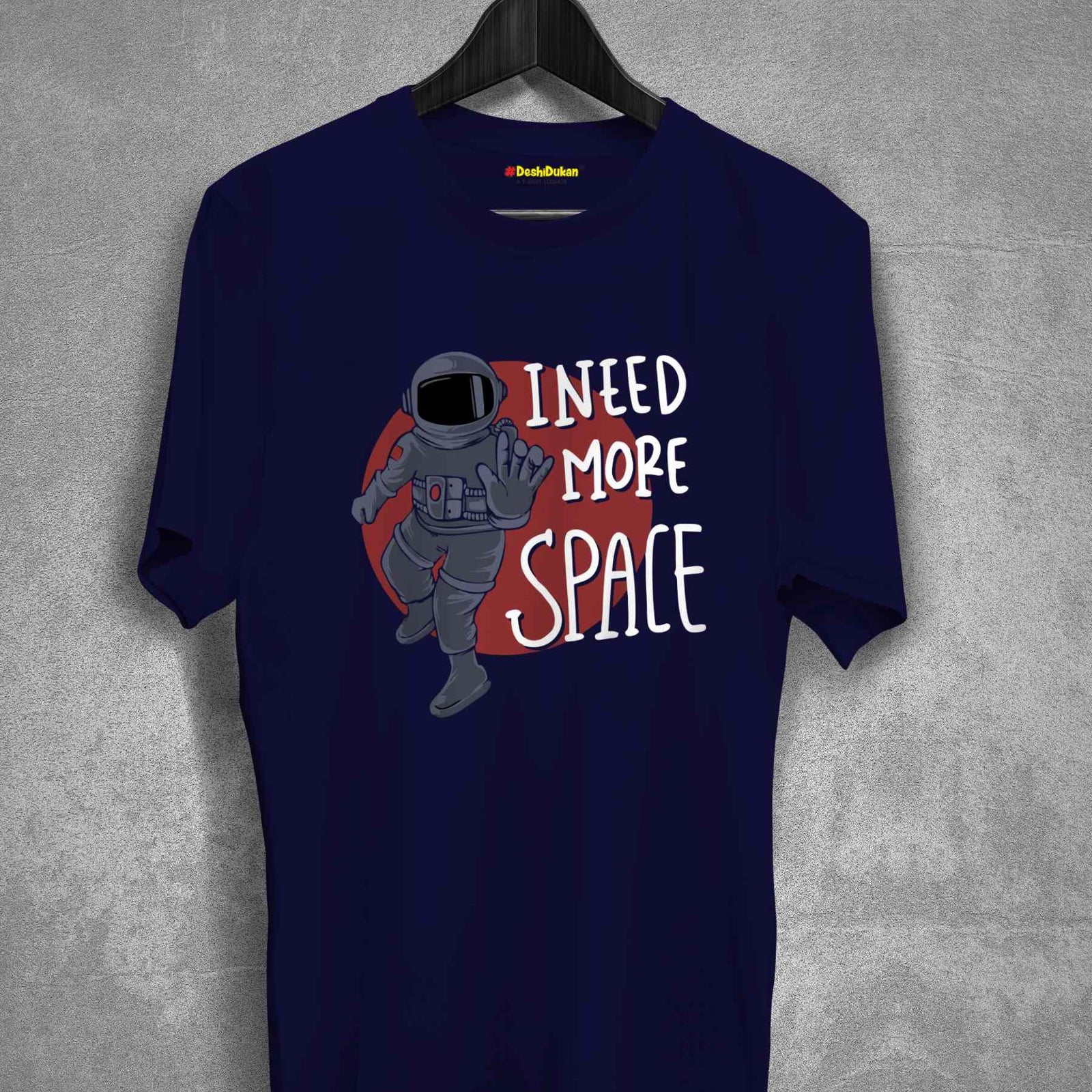 Mars with Space Suit T-shirt