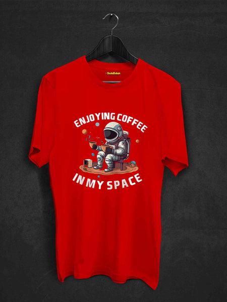 Enjoying Coffee In My Space T-shirt