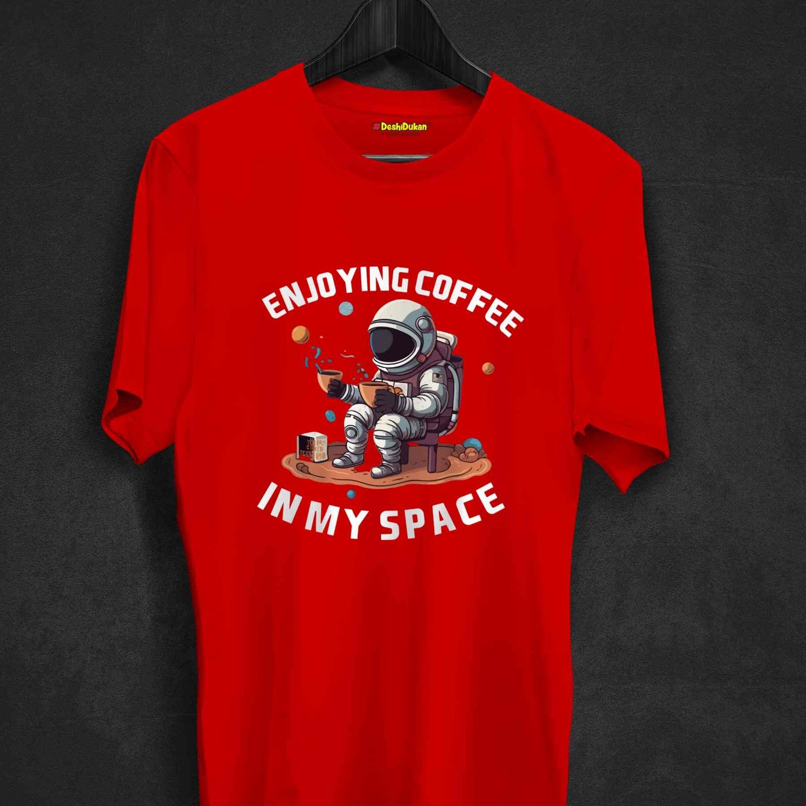 Enjoying Coffee In My Space T-shirt