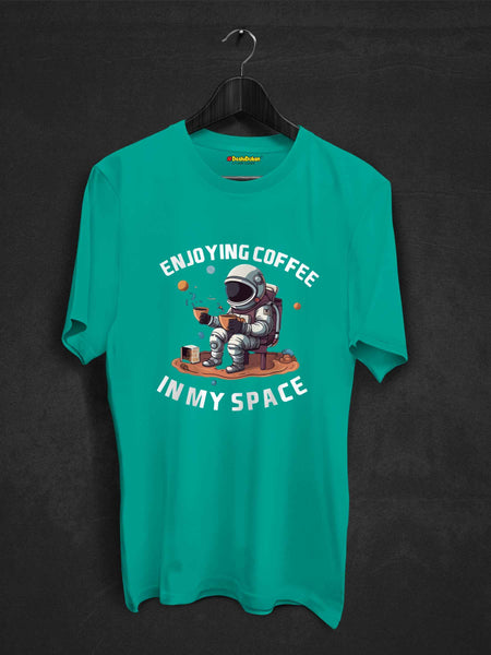 Enjoying Coffee In My Space T-shirt