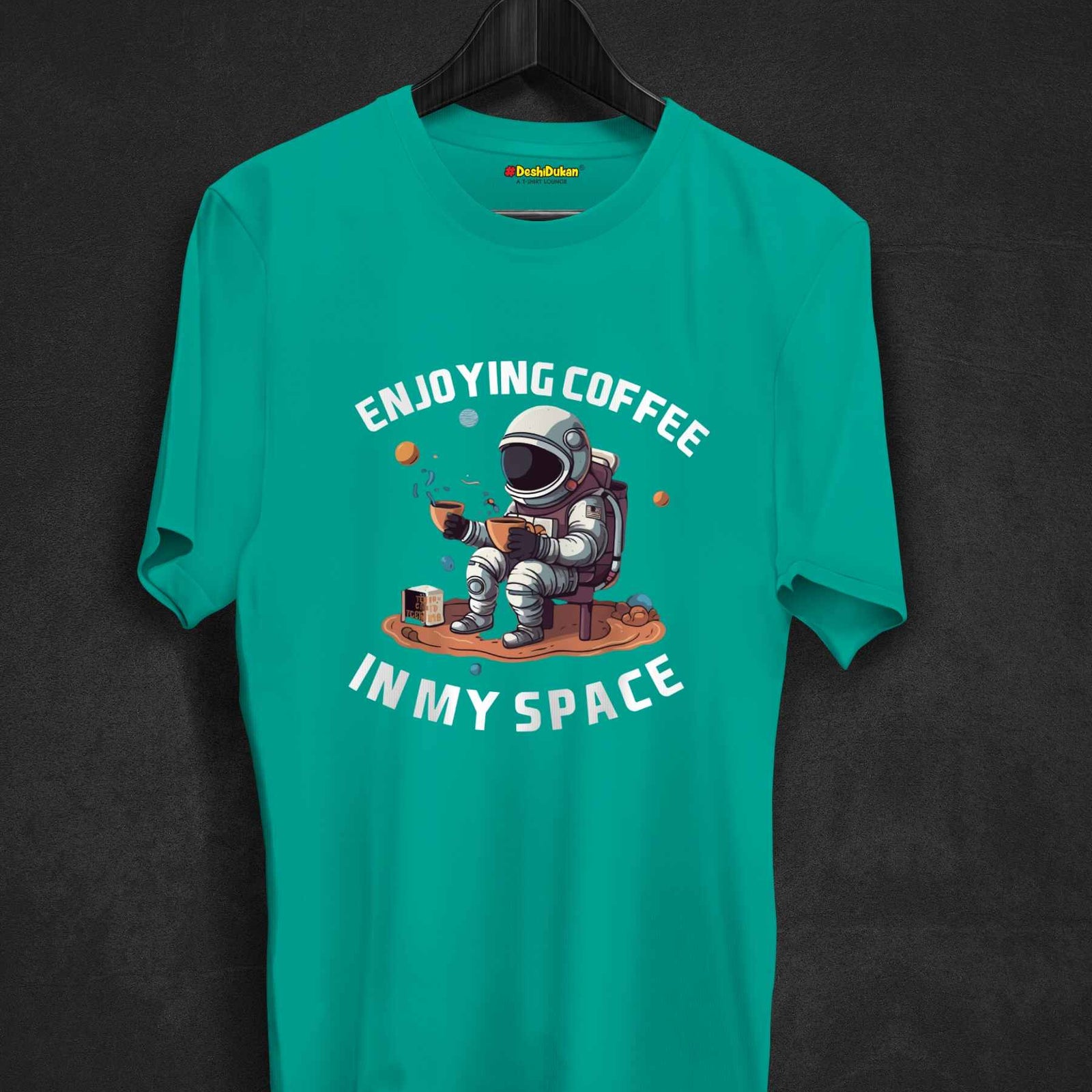 Enjoying Coffee In My Space T-shirt