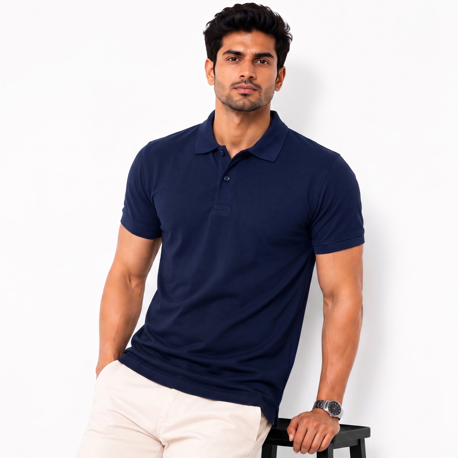 Industrial Worker Uniform | Truemat Spun Matty Polo T-Shirt