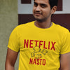 Netflix Sathe Nasto - Gujarati Funky T-Shirts