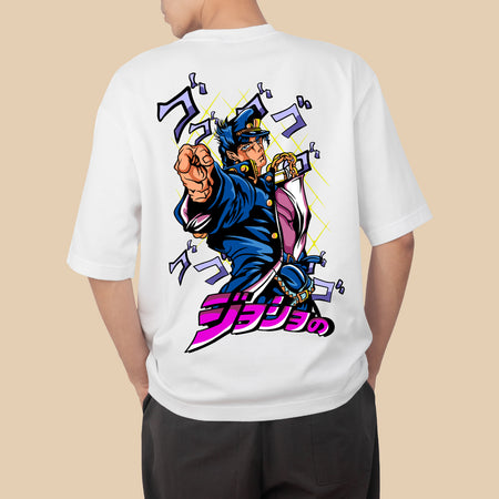 Jotaro Kujo Anime Oversize T-shirt Buy Online