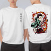Demon Slayer Tanjiro Kamado Printed Oversized T-Shirt