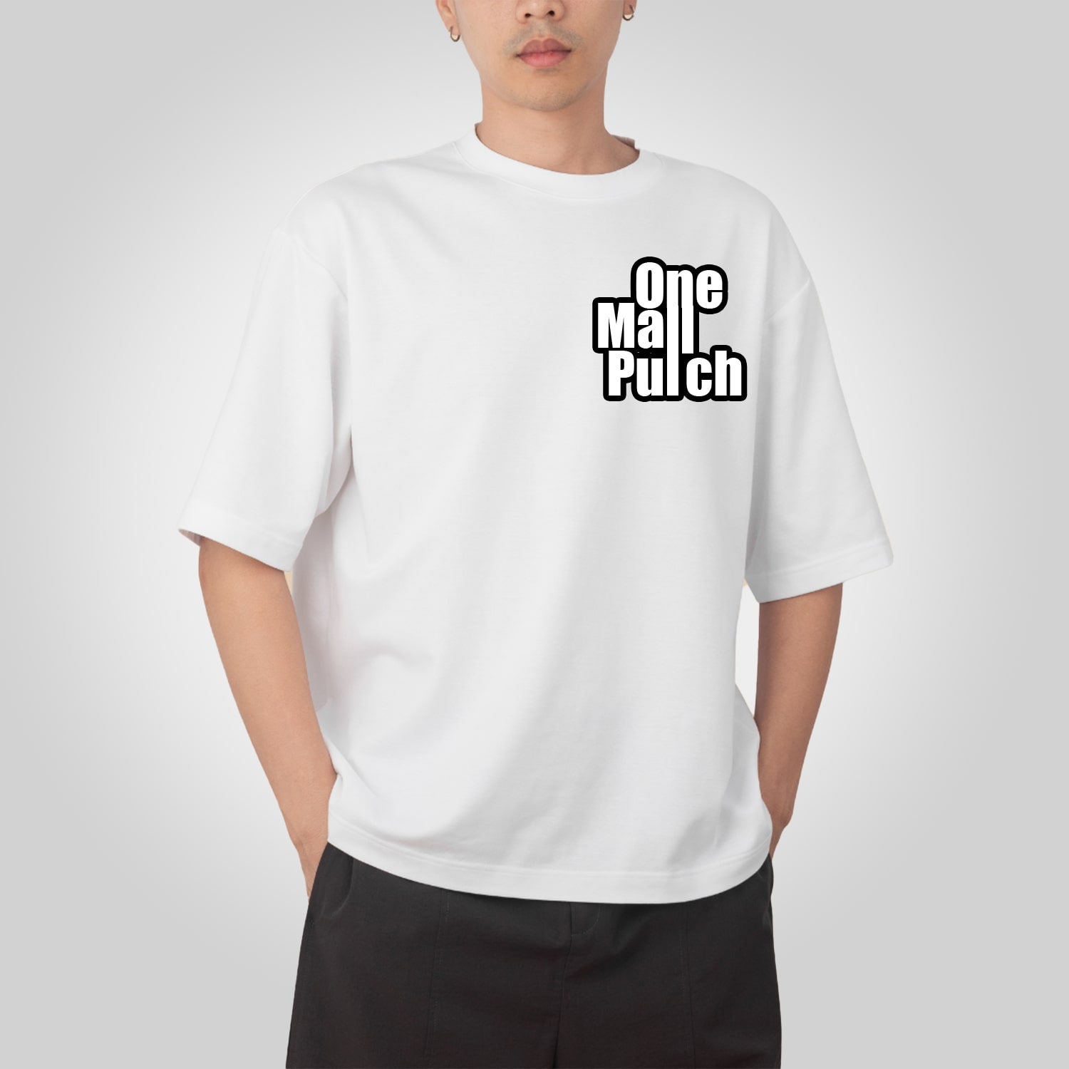 Saitama One Punch Oversized T Shirt