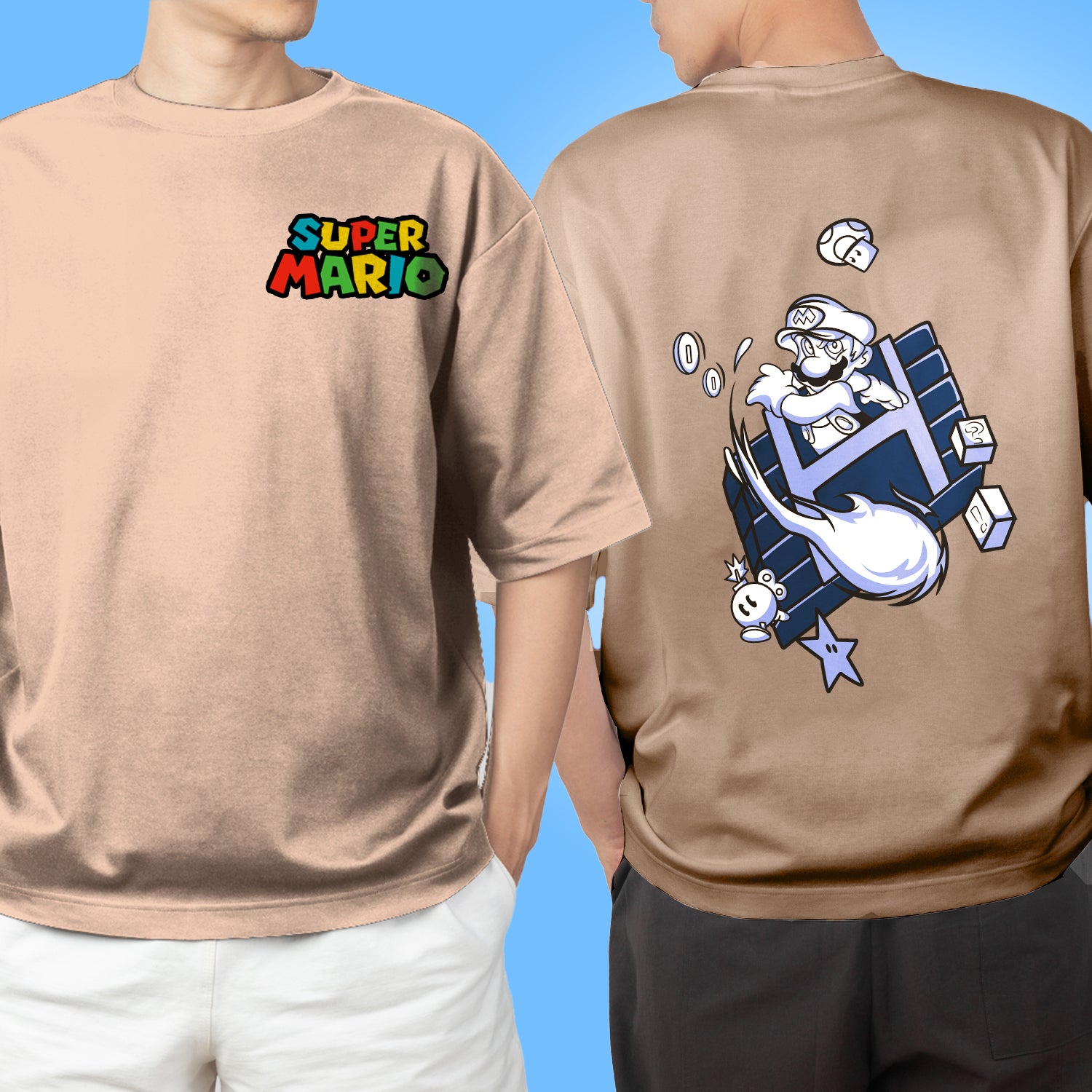 Mario Anime Oversize T-shirt