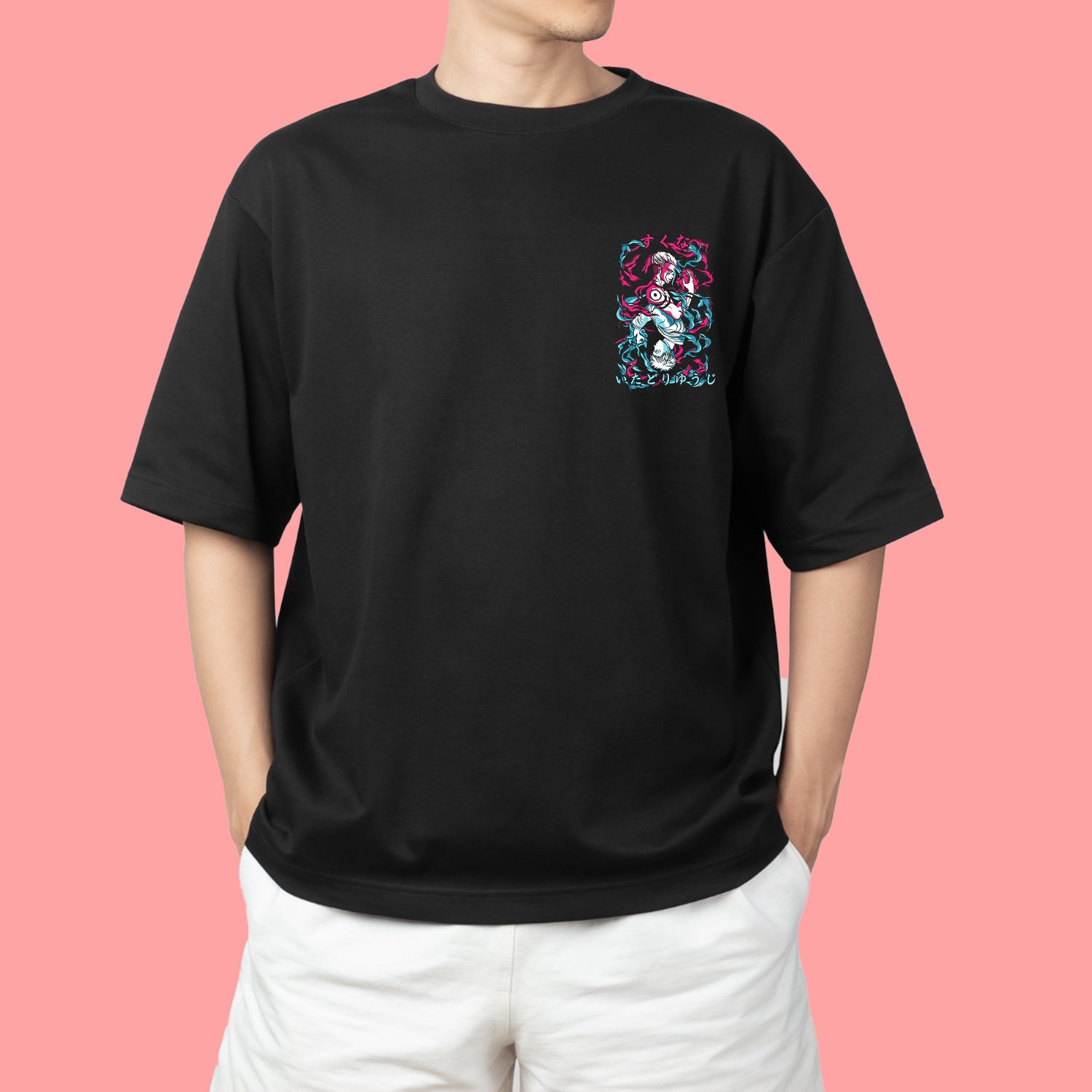Jujutsu Kaisen Anime printed  Oversize T-shirt