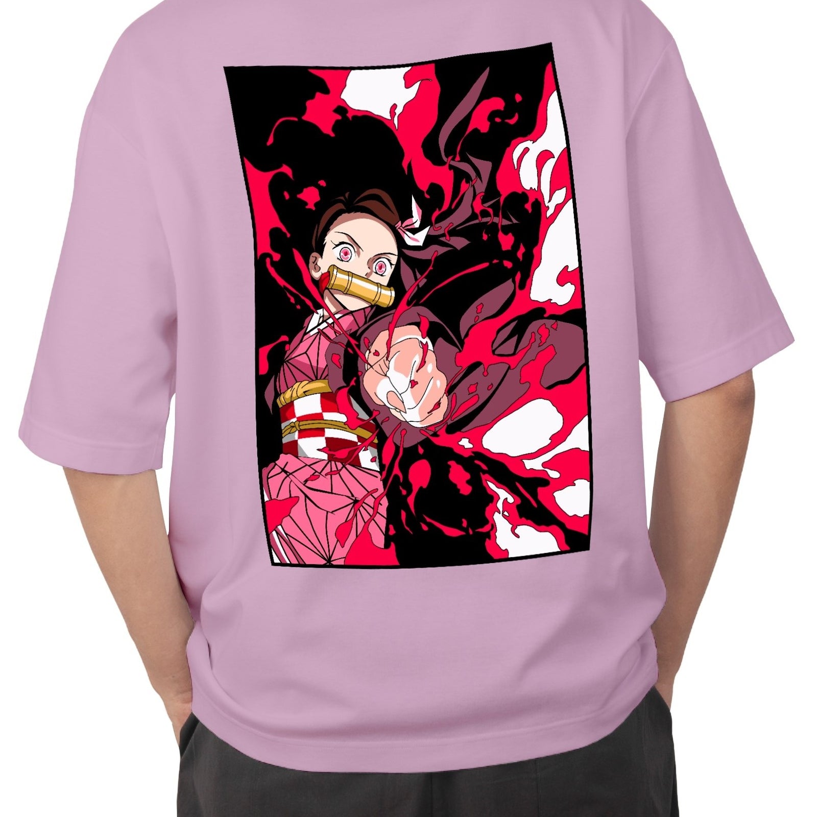 Demon Slayer Nezuko kamado Oversize T-shirt