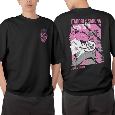 Itadori X Sakuna Oversize T-shirt