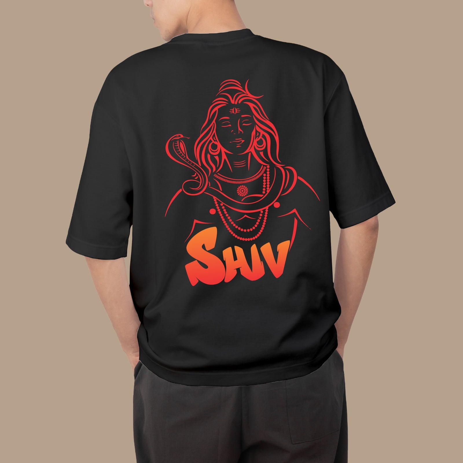 Shivji theme Oversize T-shirt