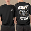 Goat Greatest Of All Times Oversize T-shirt