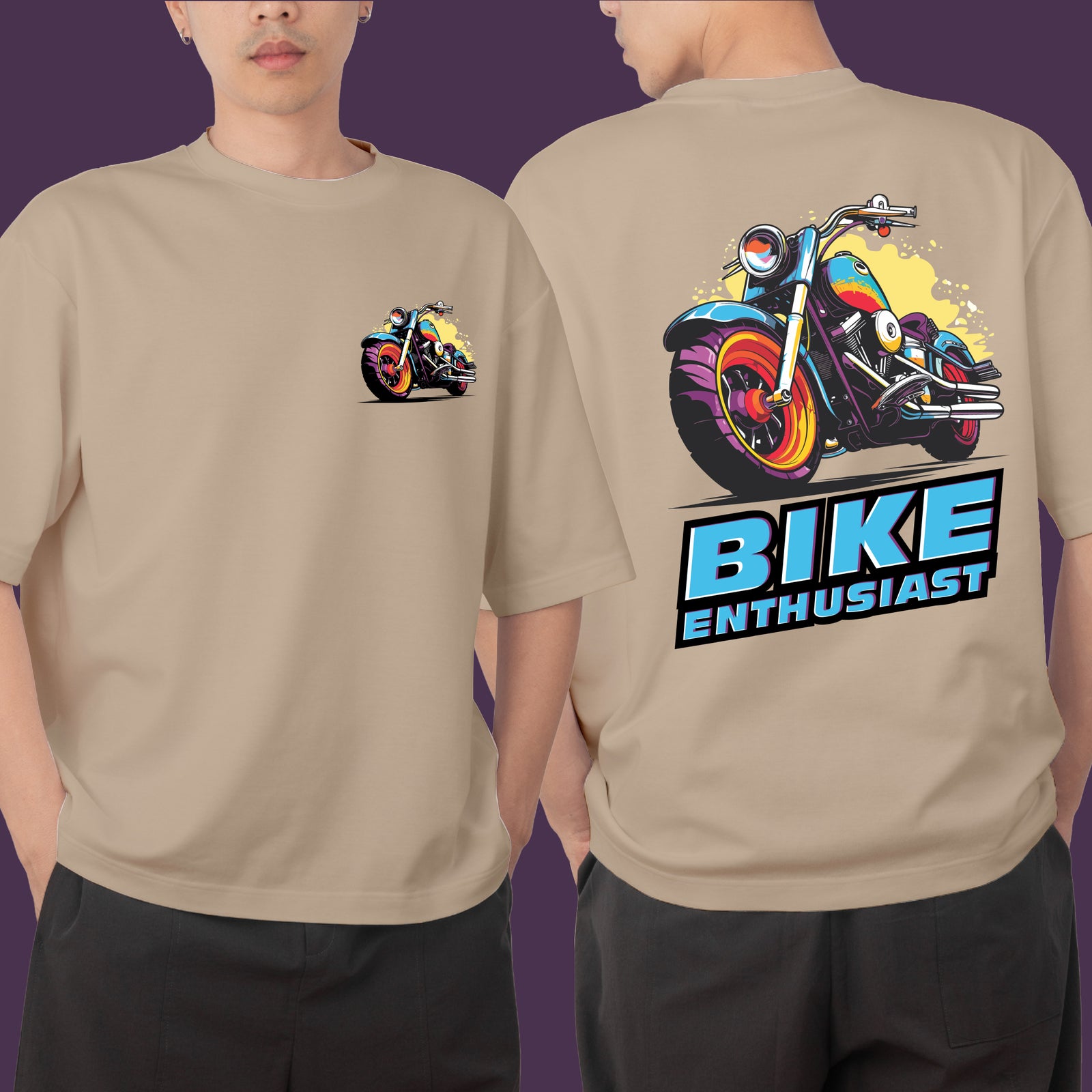 Bike Enthusiast Oversize T-shirt