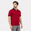 VESTO Premium Polyester Cotton Blend Polo T-Shirt