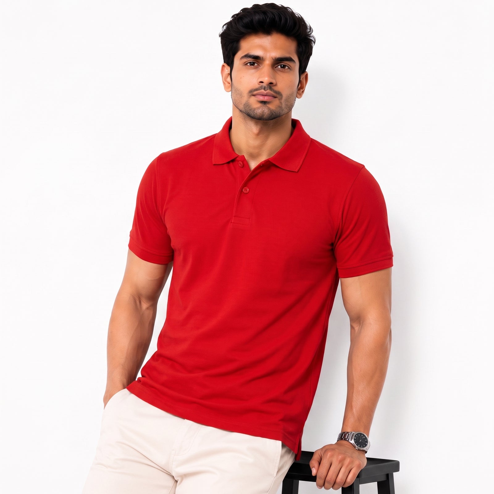 Industrial Worker Uniform | Truemat Spun Matty Polo T-Shirt