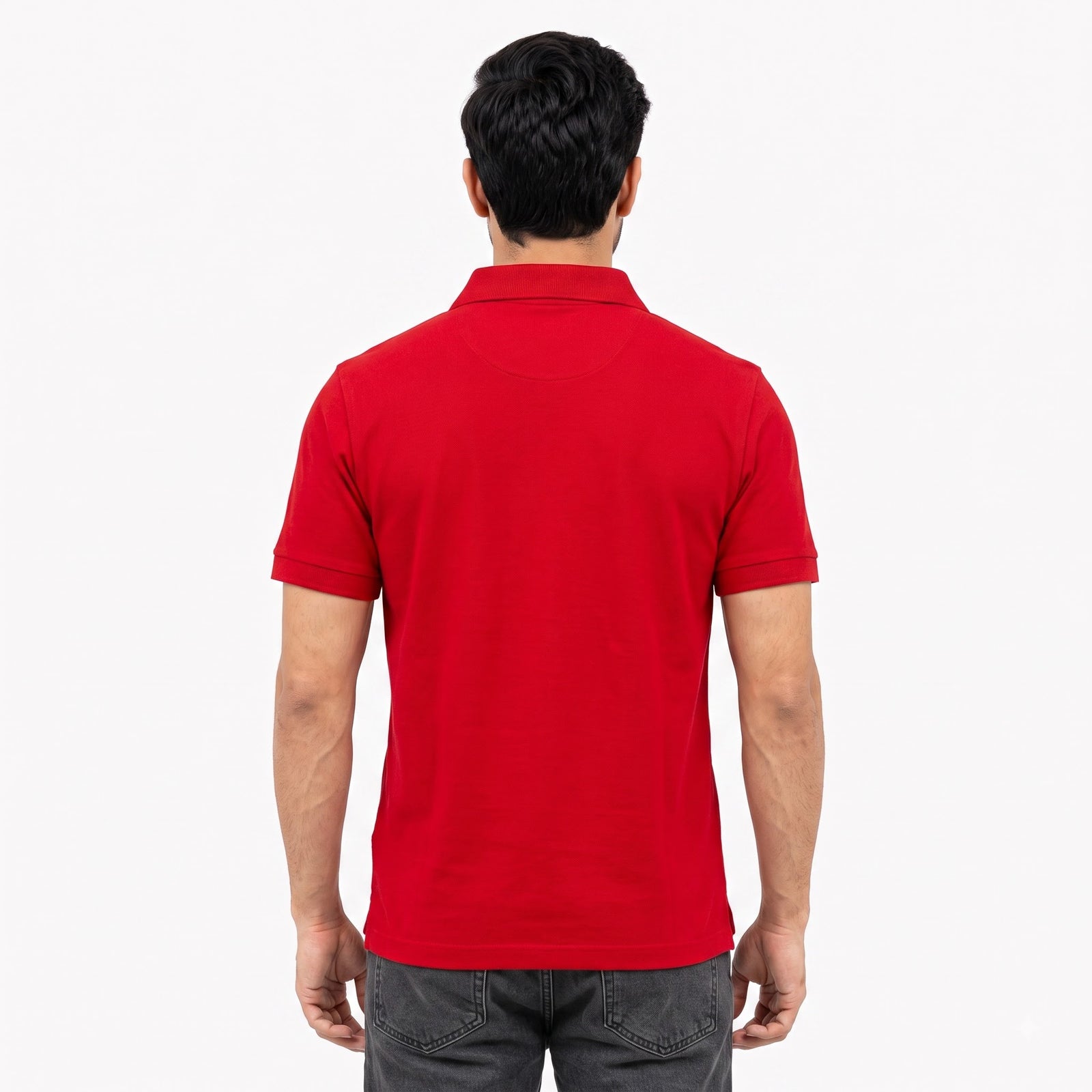 VESTO Premium Polyester Cotton Blend Polo T-Shirt