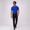 LOOMBA FRUGAL Premium Cotton-Blend Polo T-Shirt