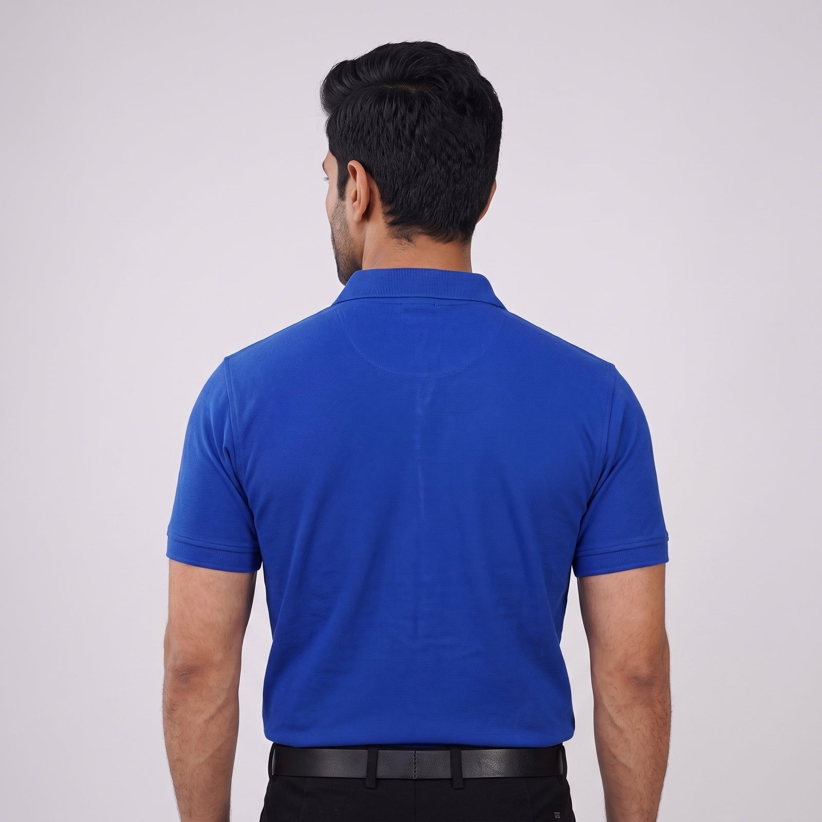 LOOMBA FRUGAL Premium Cotton-Blend Polo T-Shirt