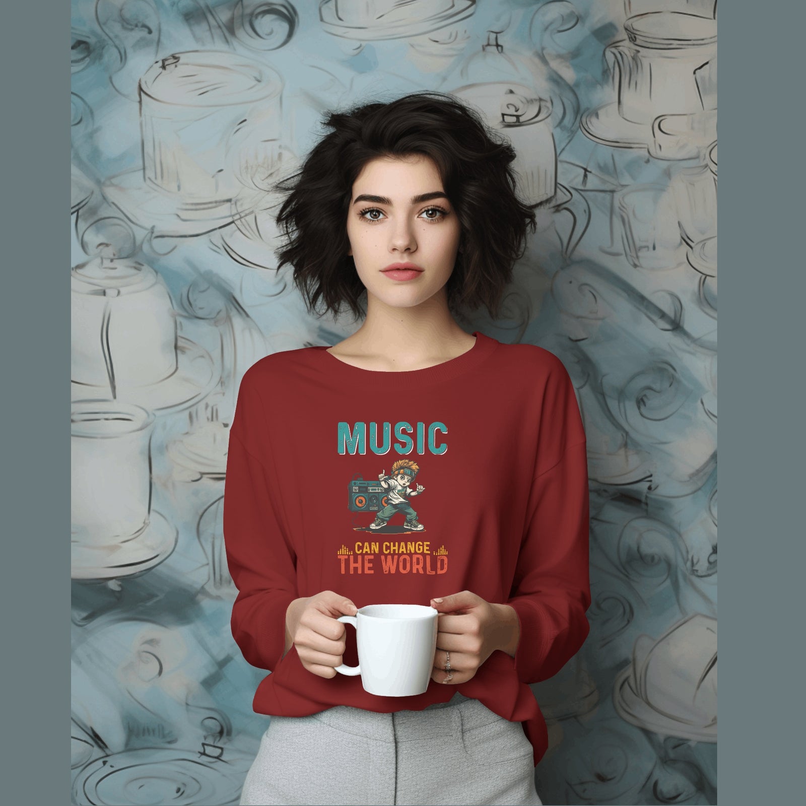 Music can change the world Sweatshirt