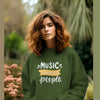 Music connect people Sweatshirt