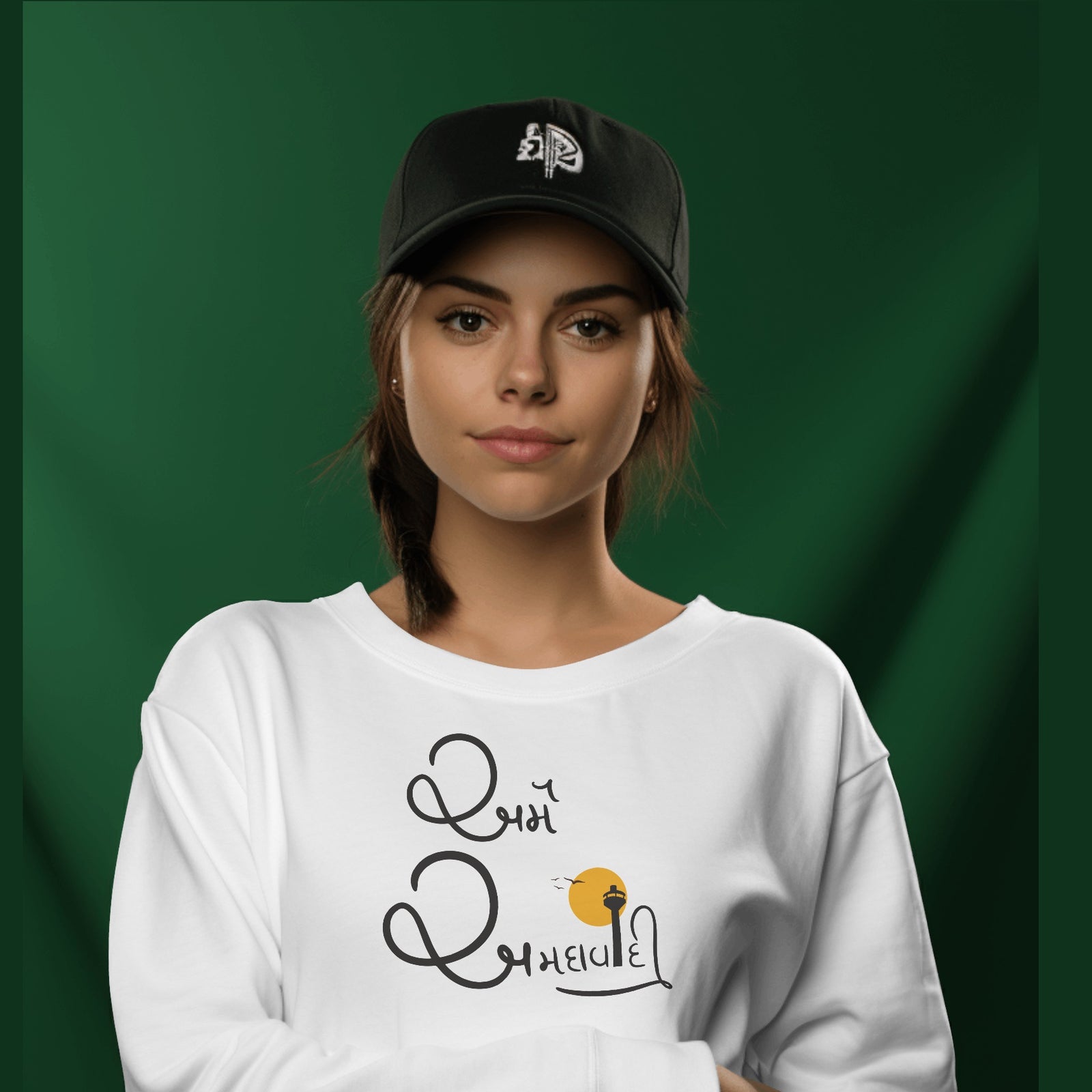 Ame Amdavadi White Sweatshirt