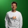 Garvo Gujarati White Sweatshirt