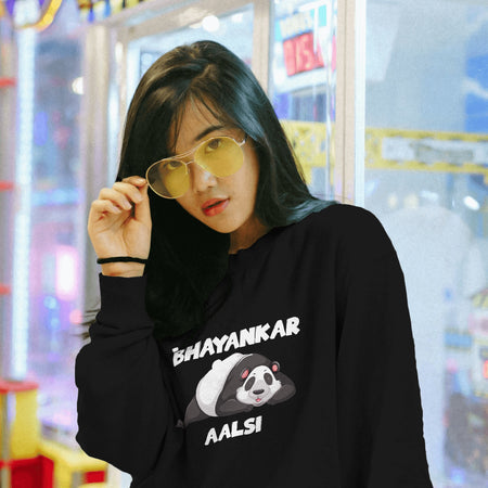 Bhayankar Alasi Black Sweatshirt