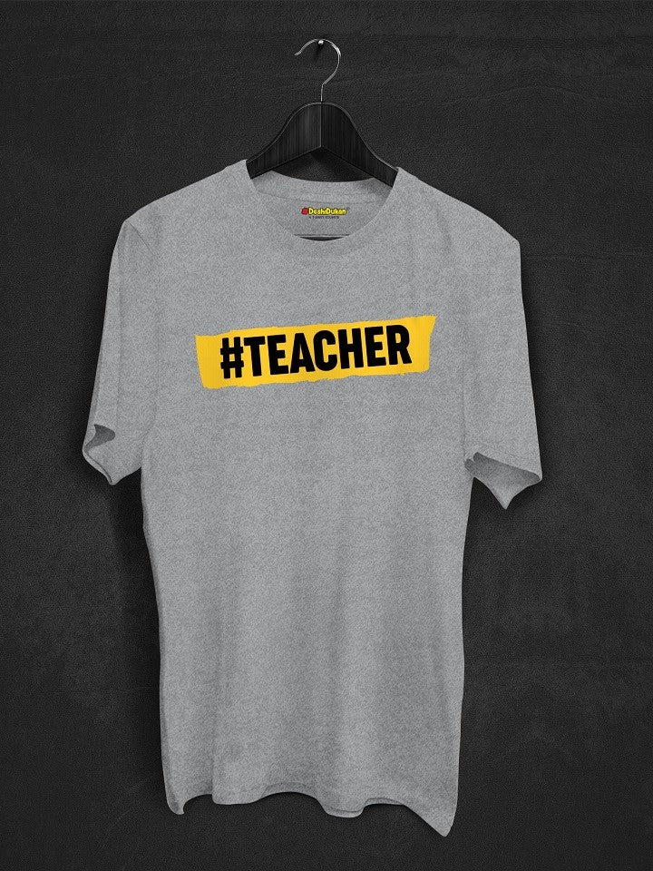 HashTag Teacher T-shirt