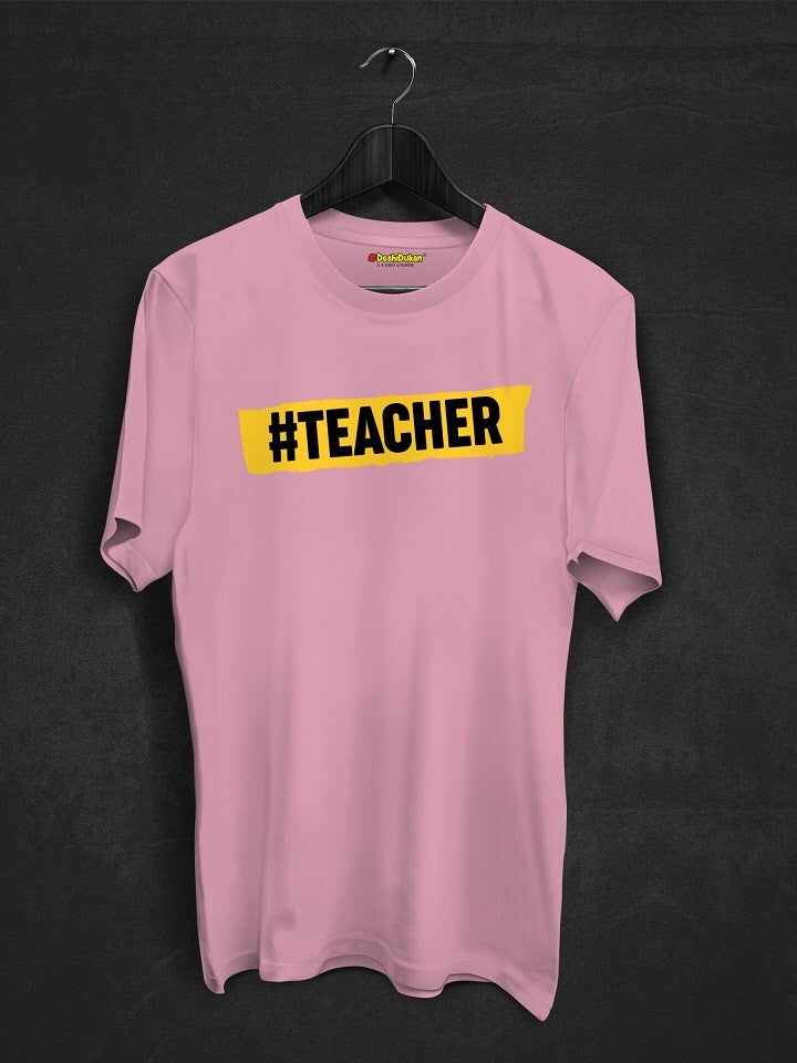 HashTag Teacher T-shirt