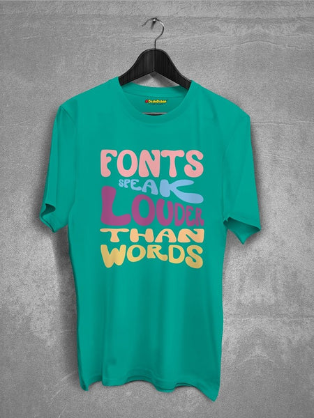 Font Speak T-Shirt