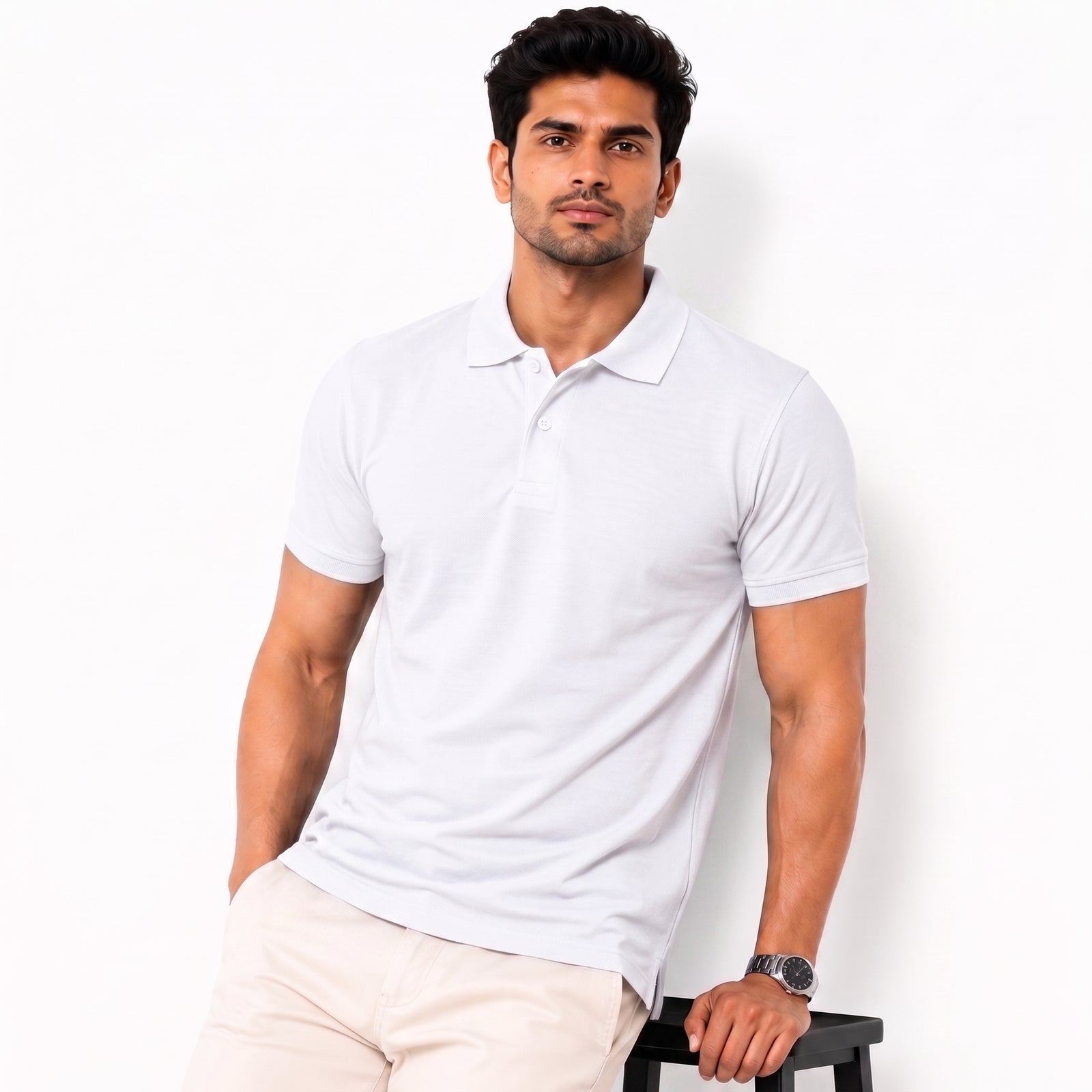 Industrial Worker Uniform | Truemat Spun Matty Polo T-Shirt