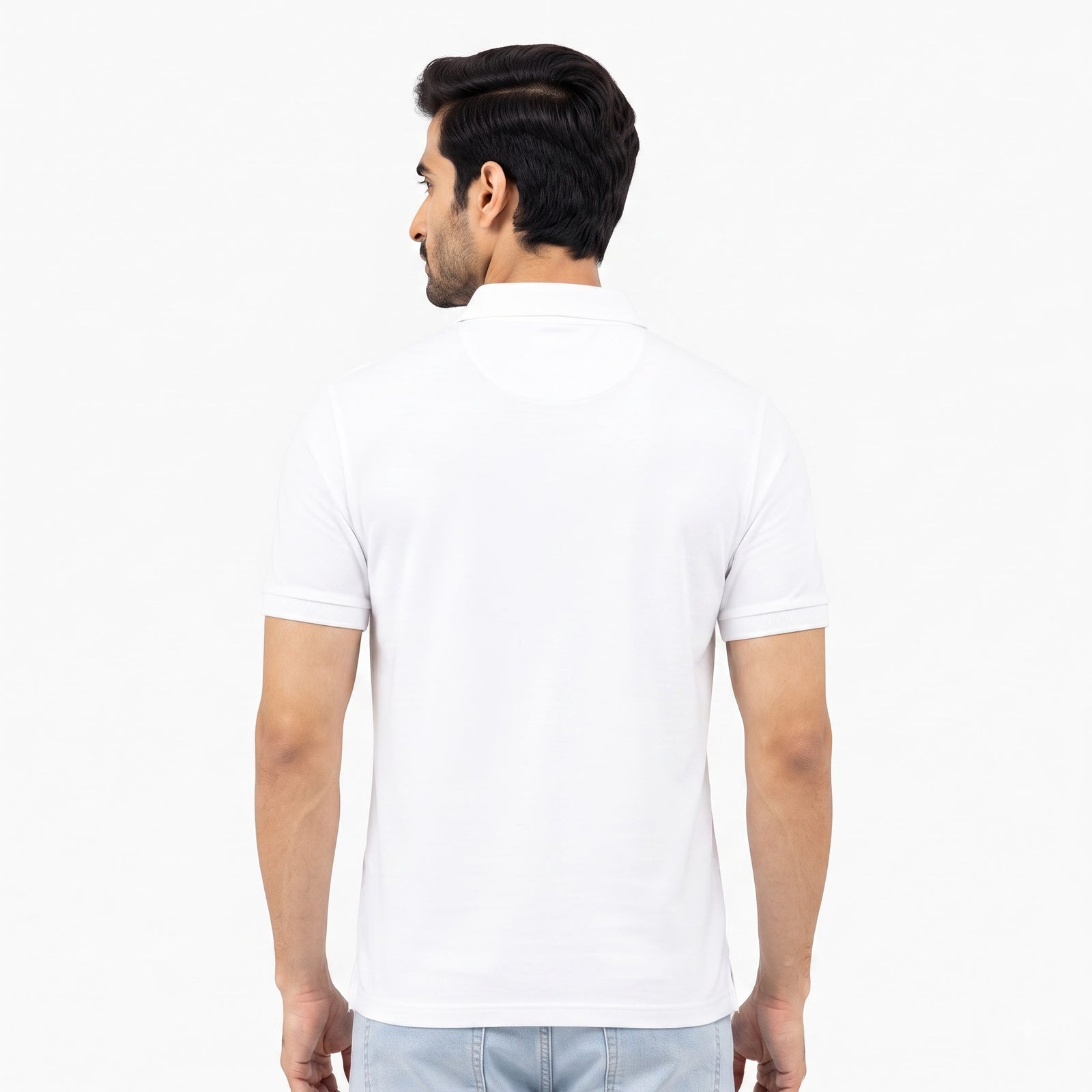VESTO Premium Polyester Cotton Blend Polo T-Shirt