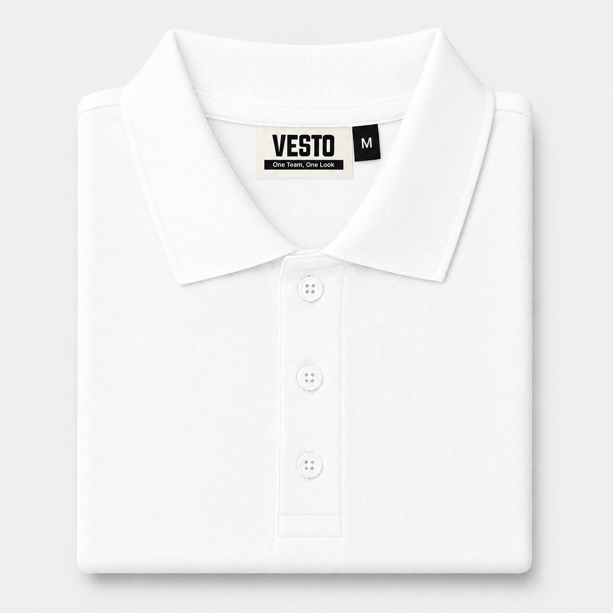 VESTO Premium Polyester Cotton Blend Polo T-Shirt
