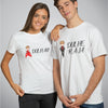 Dulha Dulhan With Cartoon Couple T-shirt Pair