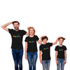 Family Colorful T-Shirts - Best for Family of 4