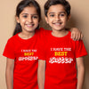 I have Best Brother, Sister - T-Shirts Combo For Rakhi