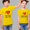 I Love My Brother -Sister Sibling T-shirt