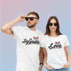 Infinite Love - Best Couple T-Shirts Design