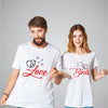 Love Birds - Couple Cotton T-Shirts