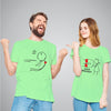 Love magnet twinning t-shirt pair