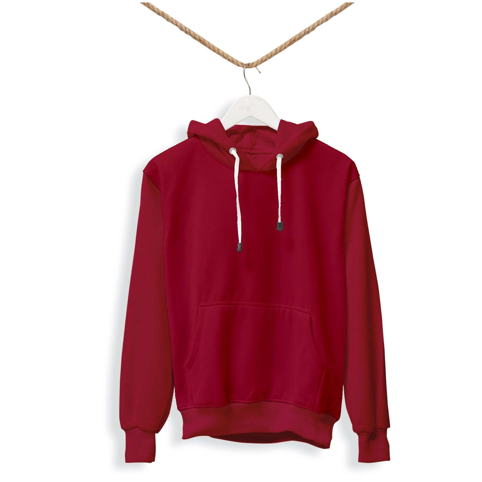 Unisex Cotton Hoodie - Cotton Blend Neck Sweatshirt