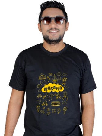 Musafir -Best Cotton T-Shirts For Solo Travellers