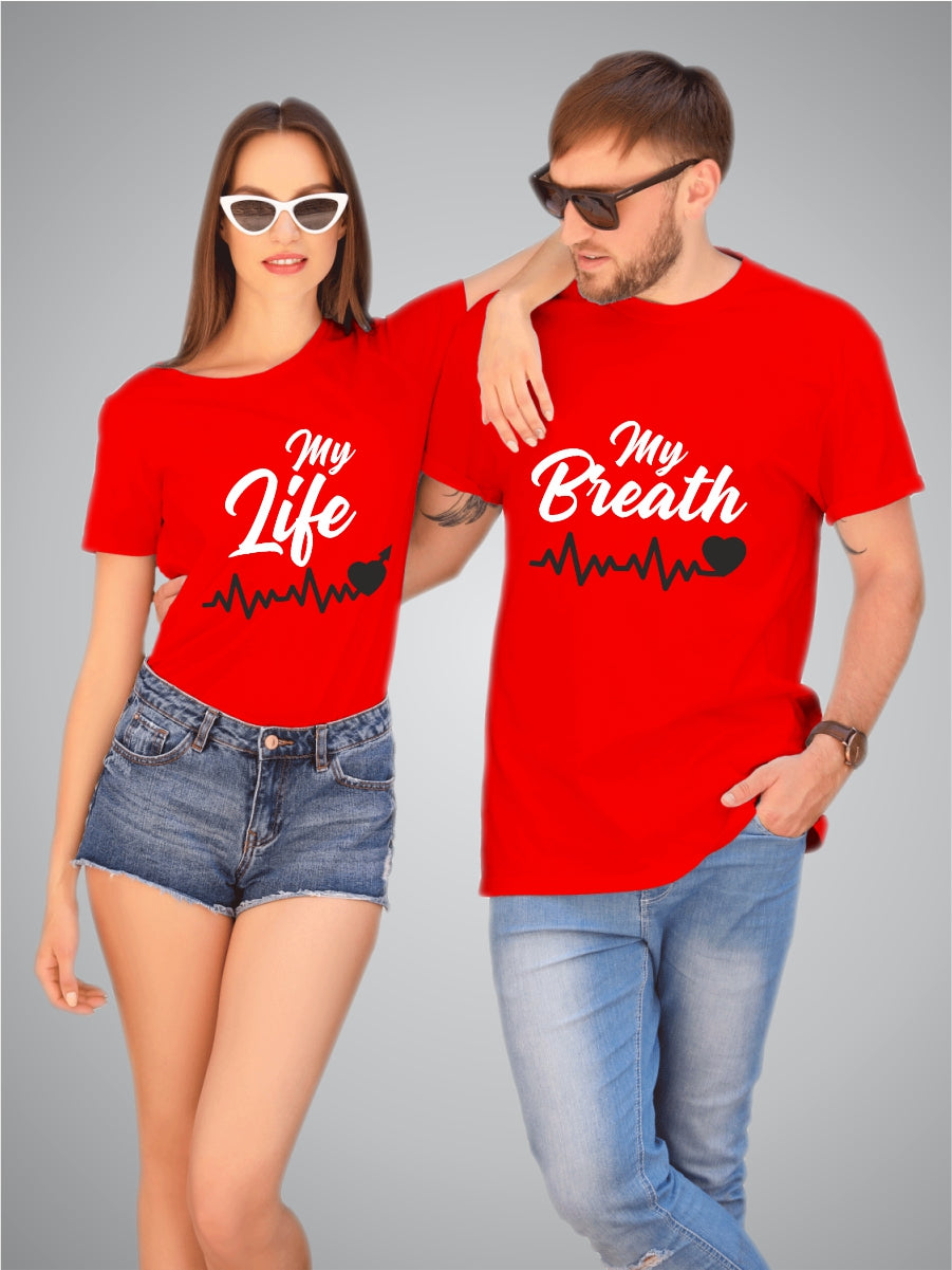 My Breathe - My Life | Couple T-Shirts