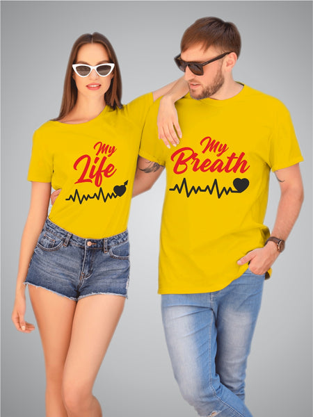 My Breathe - My Life | Couple T-Shirts