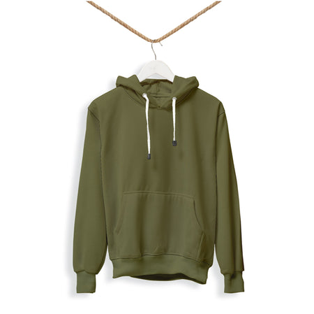 Unisex Cotton Hoodie - Cotton Blend Neck Sweatshirt