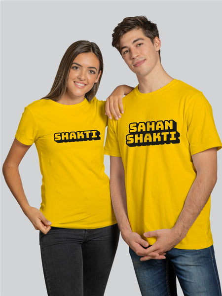 Shakti - Sahan Shakti | Latest Couple T-Shirts