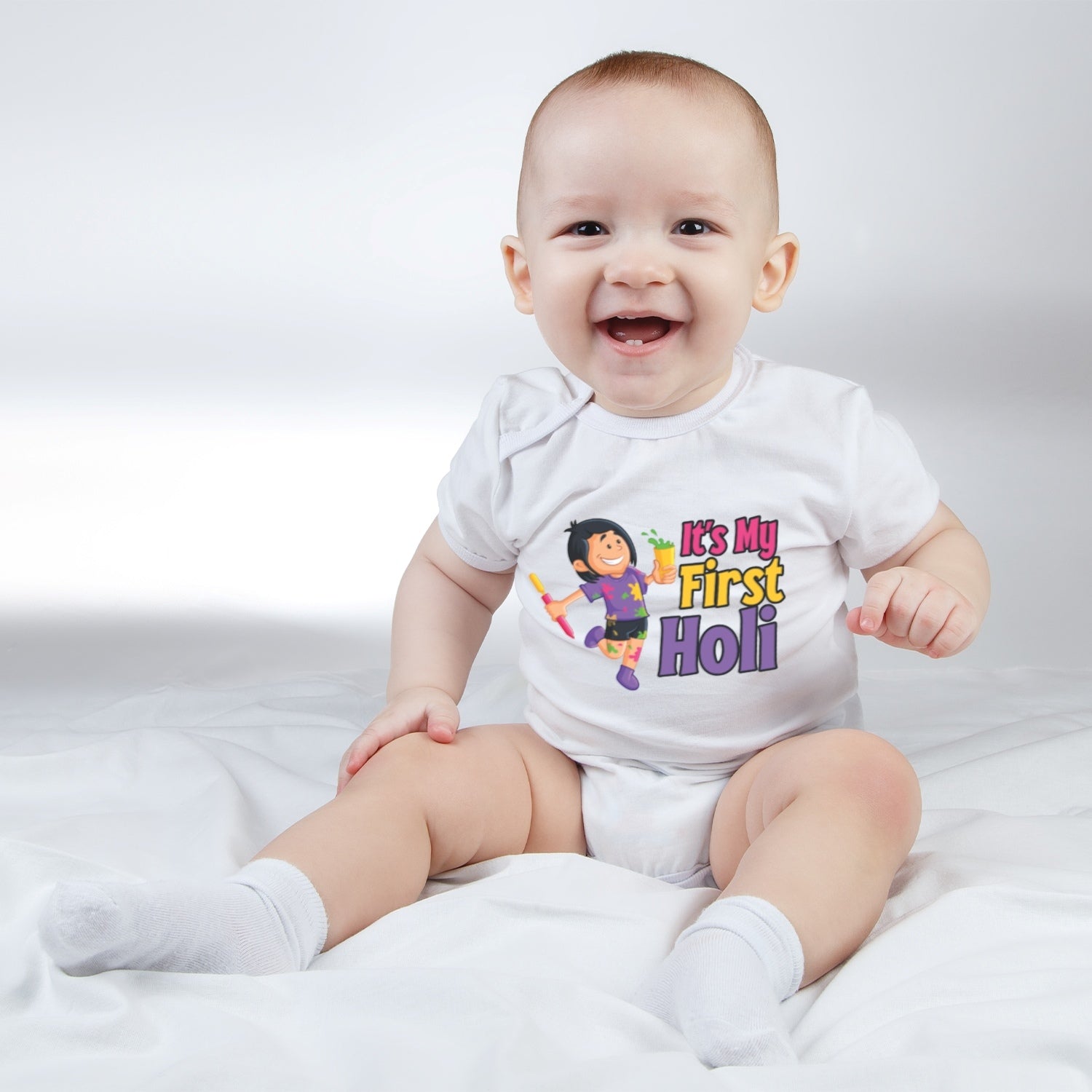 It's My First Holi -Holi T-shirt