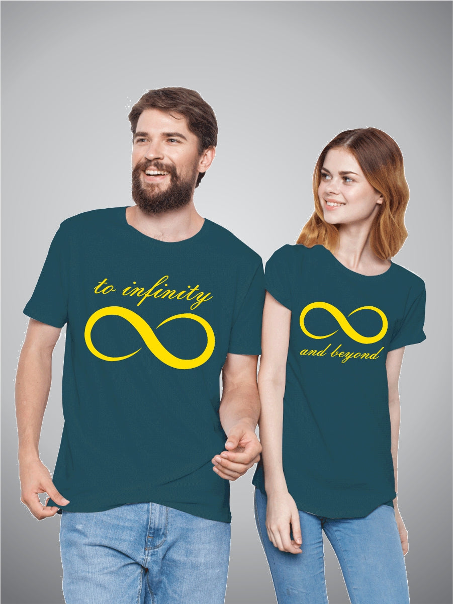 Infinity And Beyond Couple - T-shirt